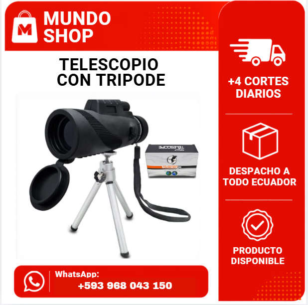 Telescopio Con Tripode